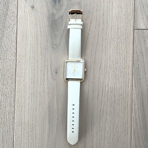 Michael Kors leather beige watch